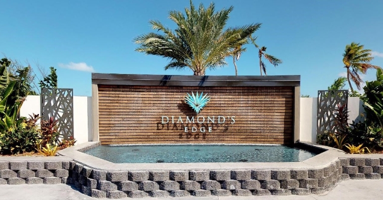 Diamond’s Edge, a development in Seven Mile Beach.