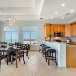 South Bay Beach Club Penthouse kitchen and dining area