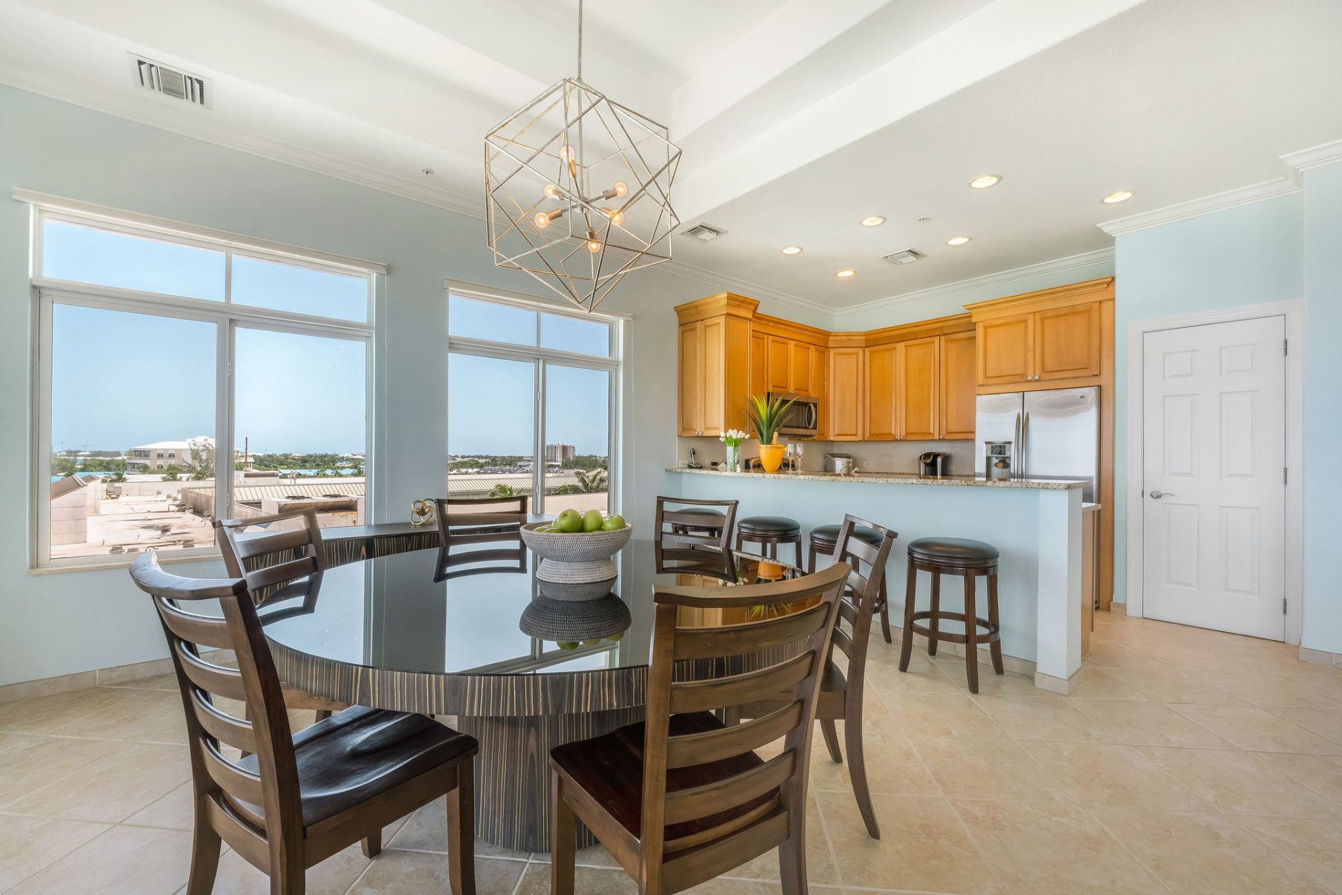 South Bay Beach Club Penthouse dining are
